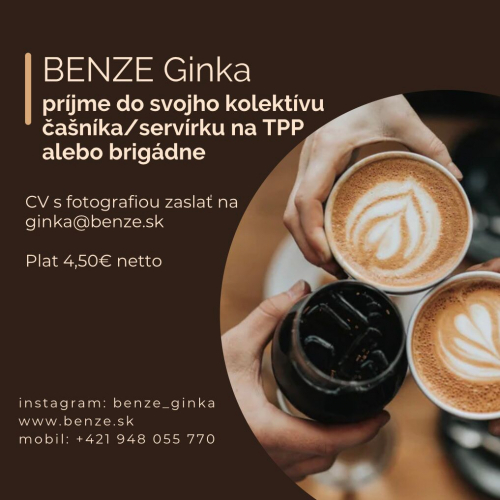 Čašník / Servírka